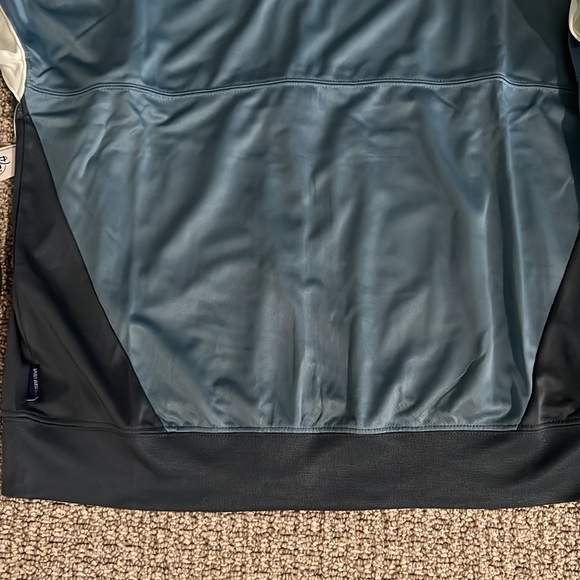 New Mickey Spirit Jersey Track Jacket Blue White Walt Disney World Zip Up Top - Picture 7 of 15